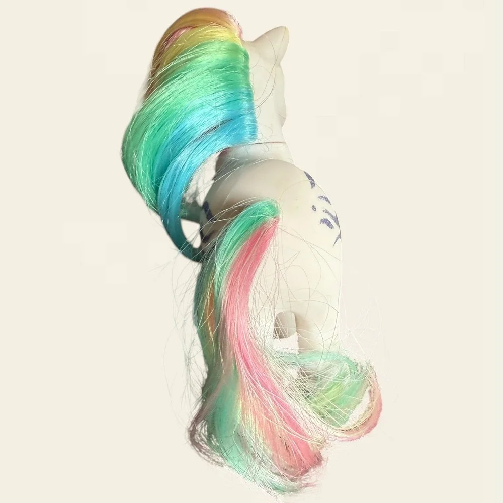 Vintage 1984 My Little Pony MLP G1 Rainbow Ponies Windy Unicorn White Hasbro - Picture 2 of 4